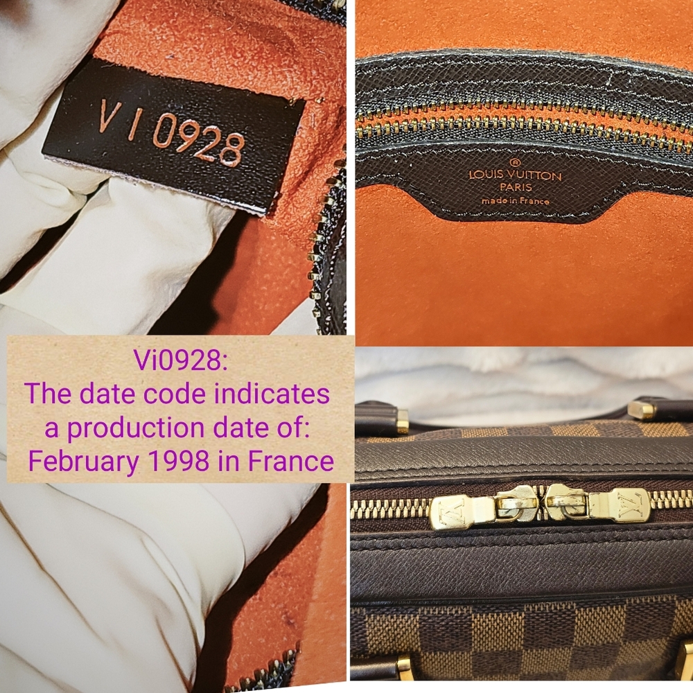 🔥🔥BEAUTIFUL CONDITION 🔥 😍 AUTHENTIC LOUIS VUITTON DAMIER EBENE - Picture 12 of 16